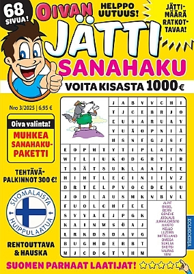 OIVAN JÄTTI SANAHAKU